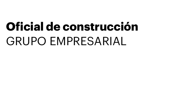 Oficial de construcción