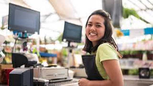 Cajero/a (comida rápida)