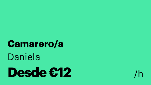Camarero/a
