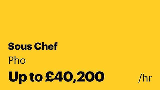 Sous Chef