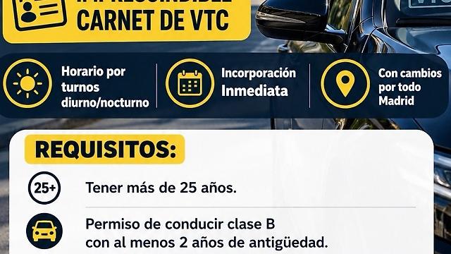 Conductor/a VTC