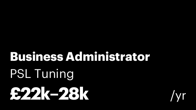Business Administrator