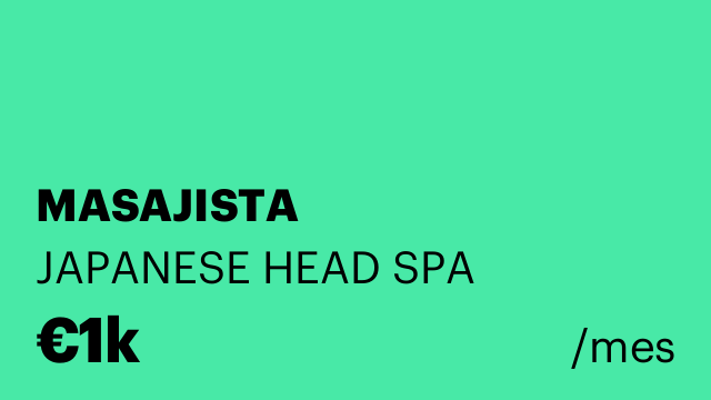 MASAJISTA