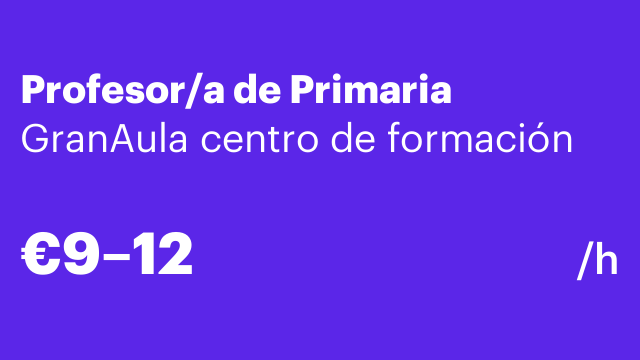 Profesor/a de Primaria