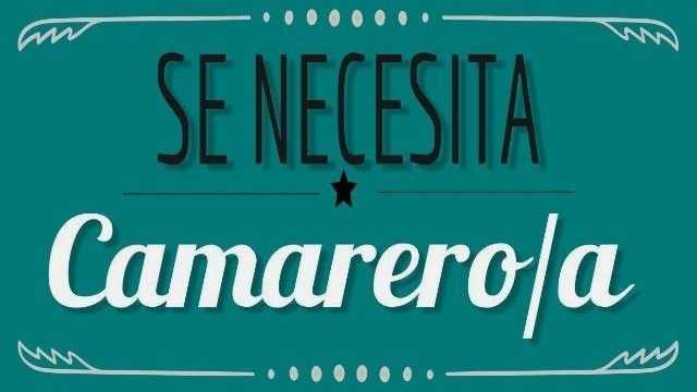 Camarero/a