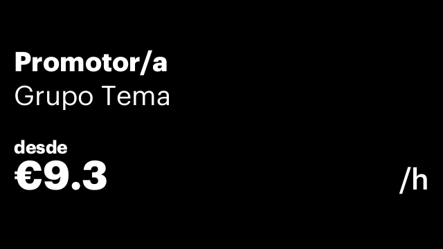 Promotor/a