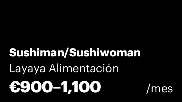 Sushiman/Sushiwoman