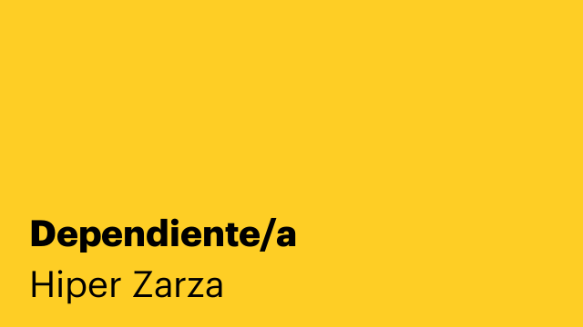 Dependiente/a