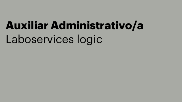 Auxiliar Administrativo/a