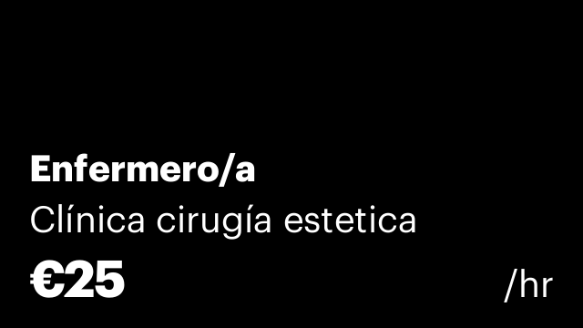 Enfermero/a