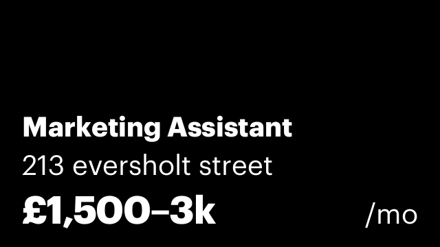 Marketing Assistant