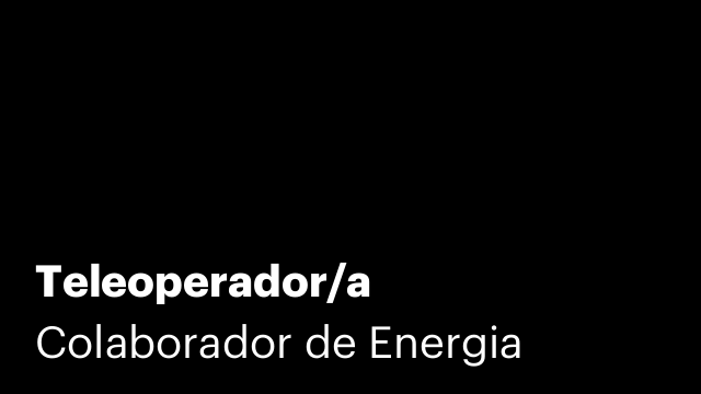 Teleoperador/a
