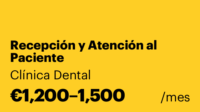 Recepción y Atención al Paciente
