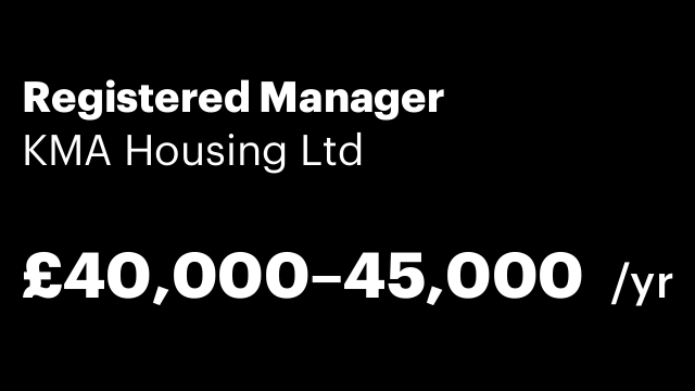 Registered Manager