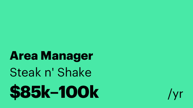 Area Manager