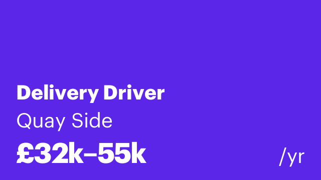 Delivery Driver