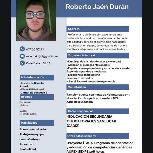 Candidate avatar