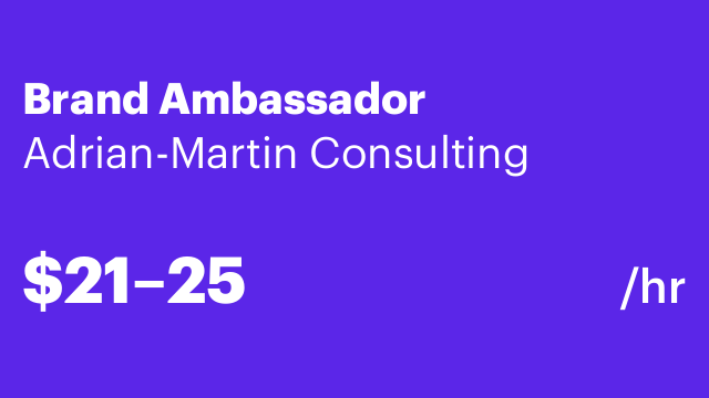 Brand Ambassador
