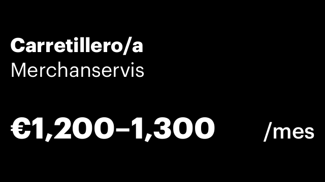 Carretillero/a