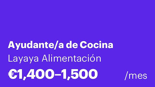 Ayudante/a de Cocina