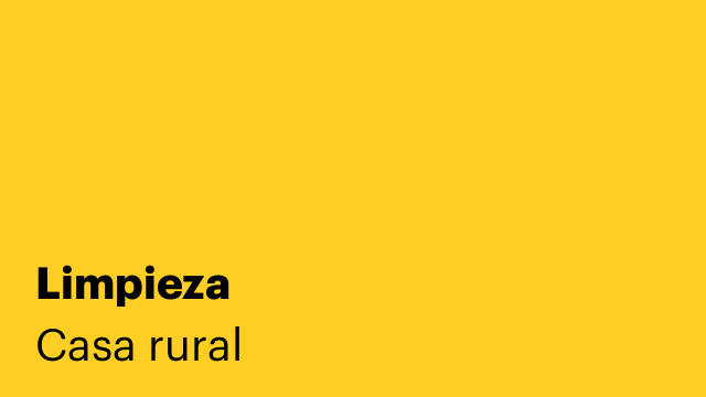 Limpieza