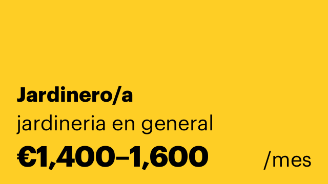 Jardinero/a