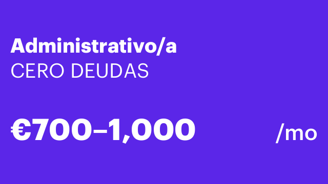 Administrativo/a
