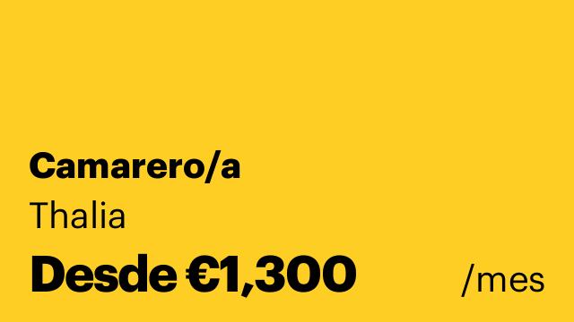 Camarero/a