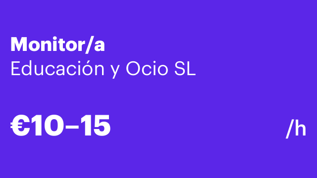 Monitor/a
