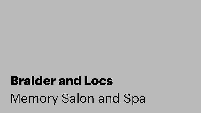 Braider and Locs