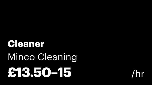 Cleaner
