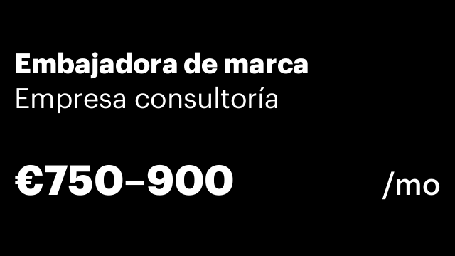 Embajadora de marca