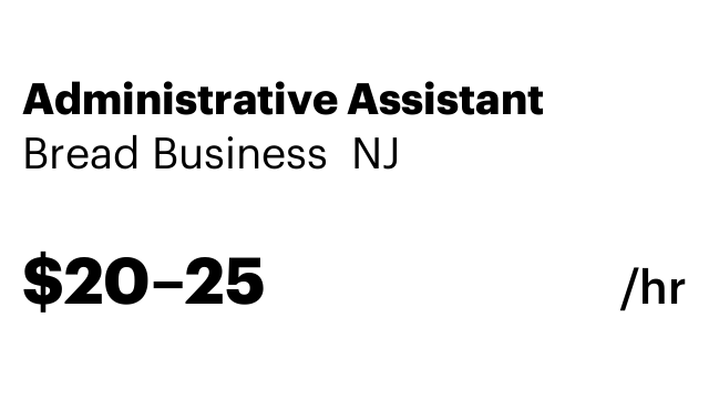 Administrative Assistant