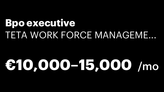 Bpo executive