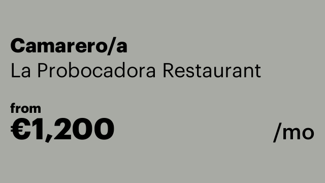 Camarero/a