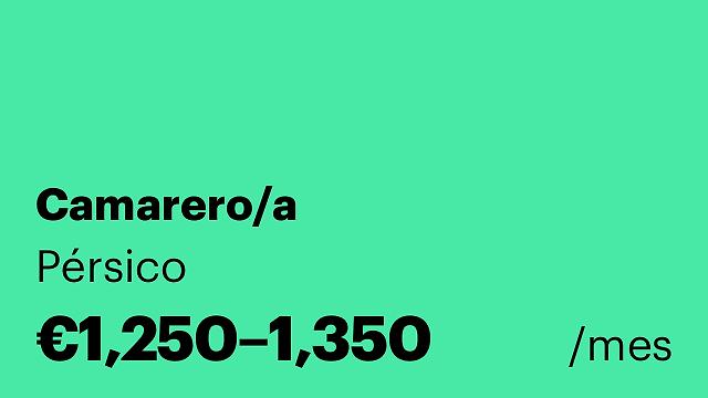Camarero/a