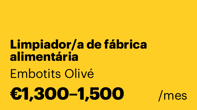 Limpiador/a de fábrica alimentária