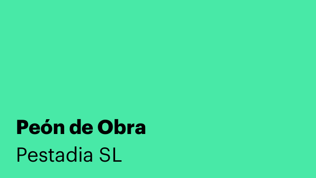 Peón de Obra