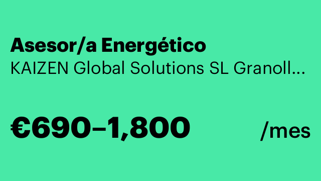 Asesor/a Energético