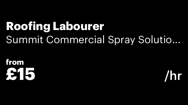 Roofing Labourer