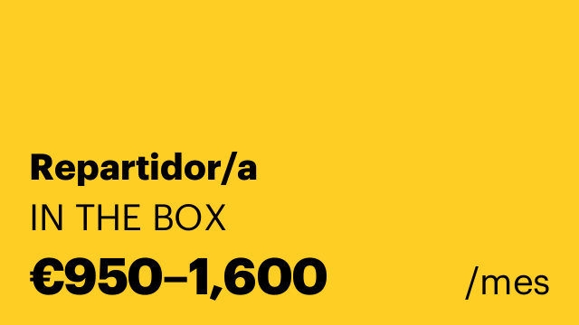 Repartidor/a