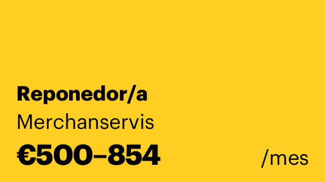 Reponedor/a