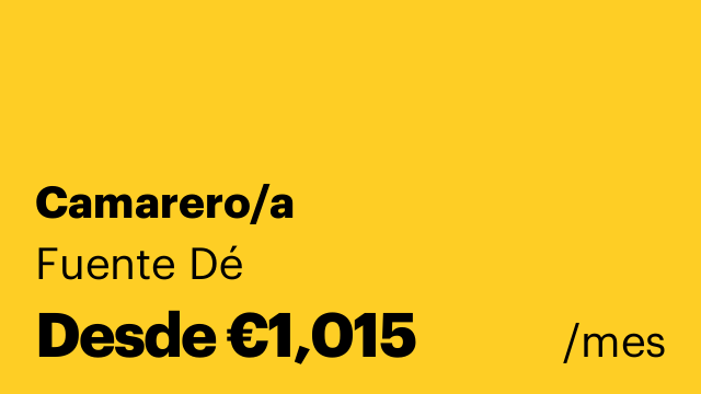 Camarero/a