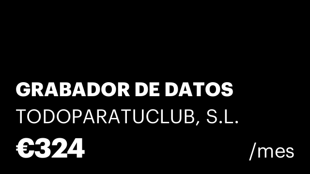 GRABADOR DE DATOS