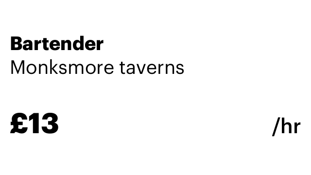 Bartender