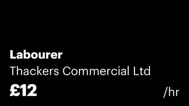 Labourer