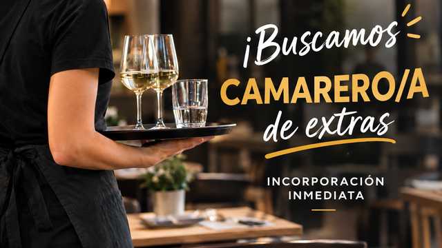 CAMARERO/A DE EXTRAS