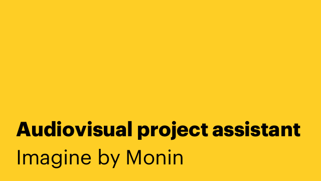 Audiovisual project assistant