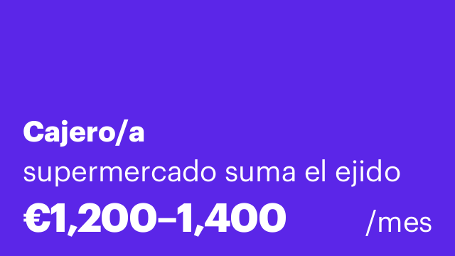 Cajero/a