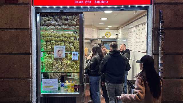 Dependiente en churrería